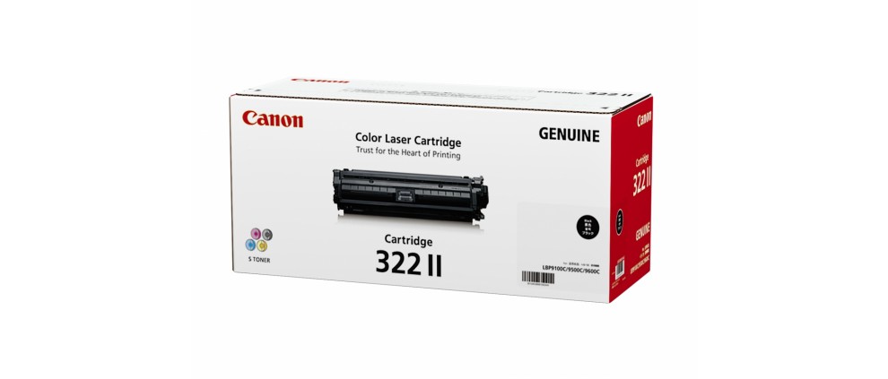 Canon Cartridge 322 II Black Toner